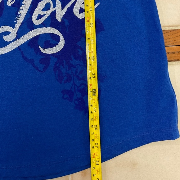 Hanes Women’s Dark Blue Long Sleeve Shirt Size XL - Picture 6 of 12